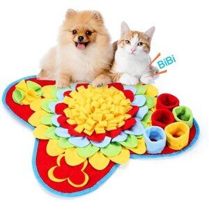 Large Snuffle Mat for Dogs, 20'' x 20'' Dog Puzzle Mat, Dog Sniff Mat
